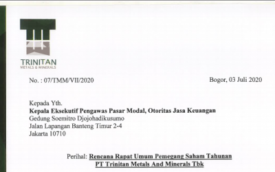 Informasi rapat umum pemegang saham 2020