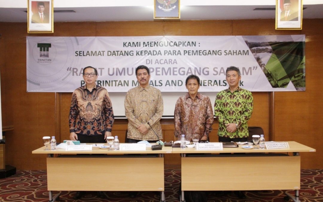 Trinitan Metals and Minerals (PURE) Gelar RUPSLB, Ini Hasilnya